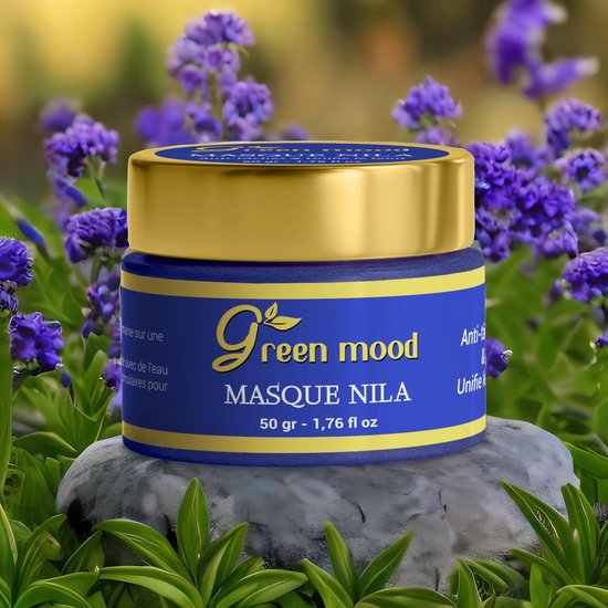 Green mood - Masque visage - Nila - A l'huile d'argan et au safran