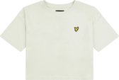 Lyle & Scott Boxy Ss W/b Lenght Tee Tops & T-shirts Meisjes - Shirt - Groen - Maat 170/176