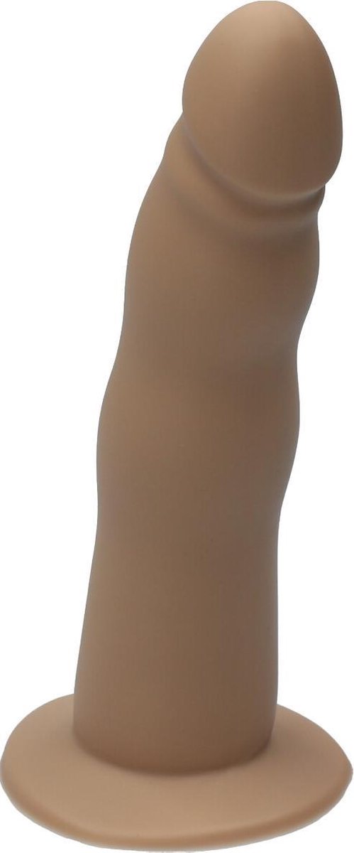 Goedkoopste Ylva & Dite - Anteros - Siliconen Dildo met zuignap - Made in Holland - beige Cappuccino