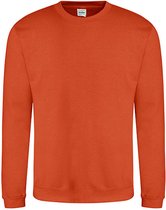 Vegan Sweater met lange mouwen 'Just Hoods' Burnt Orange - XXL