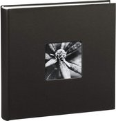 Album Photo Jumbo Fine Art , Xxl-Album, 30 X 30, 100 Pages Witte Pour Jusqu'à 400 Photos Au Format Photo, 10 X 15 cm, Zwart
