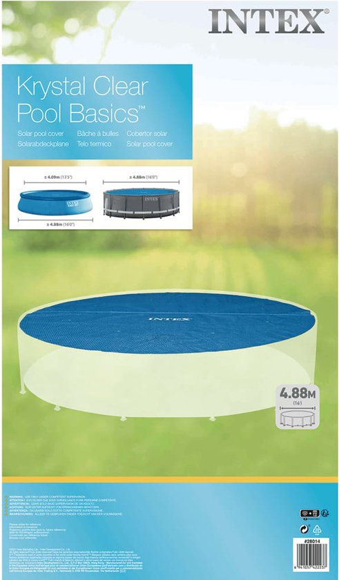 Intex Zwembad Solar Zomerkleed - 488 cm - De Boer