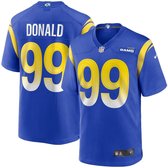 Nike Los Angeles Rams Home Game Jersey - Maat XL - Donald 99 - Blauw - NFL - American Football Shirt - Football Jersey Heren