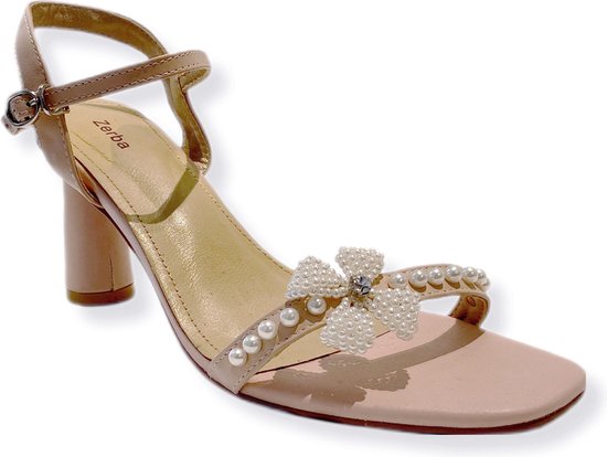 ZERBA Sandale Femme - Taille 39 - Cuir Rose - Sussia
