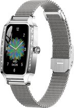 Bizoule Smartwatch Bellesita Zilver - Smart Watch voor Dames - Stappenteller Digitale Horloge - Android en iOS