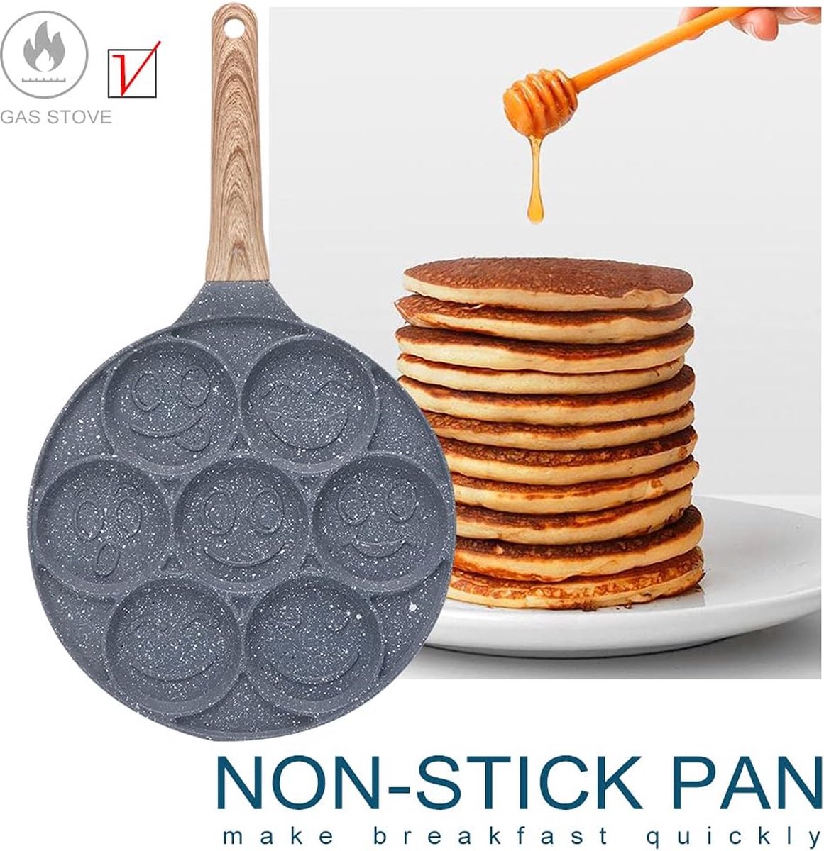 Poele à Pancake Animal/crêpière – SwissLine