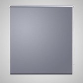 vidaXL - Rolgordijn - verduisterend - 120 - x - 230 - cm - grijs