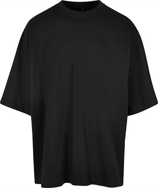 Extreme Oversized T-shirt 'Huge Tee' met ronde hals Black - L