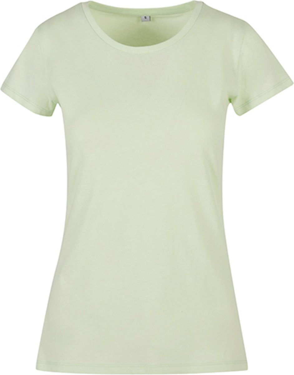 Build your Brand Ladies´ Basic Tee BYBB012 - LIGHT MINT - S