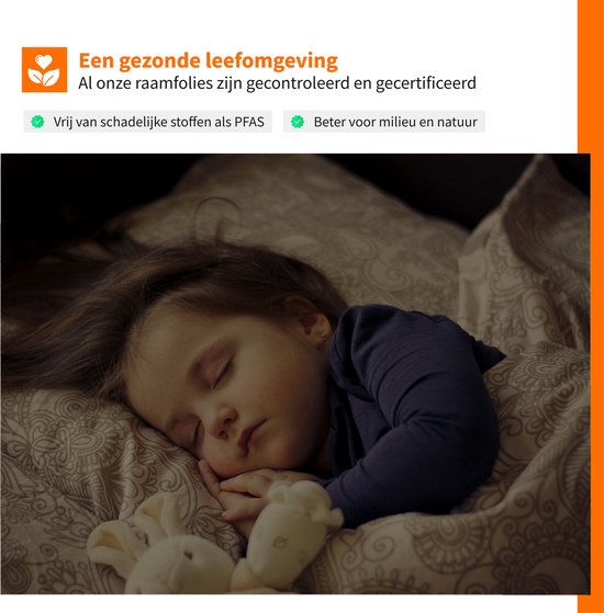 Simple Fix Window Foil - 70CM x 500CM - Blackout Foil - Blackout Cloth 90x200cm - Window Foil Blackout - Blackout - Anti-View - Isolant et Protection Solaire - Réutilisable - Statique - Zwart