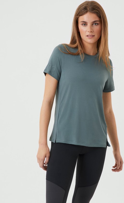 Björn Borg - T-Shirt Logo - Groen - Fitness - Dames