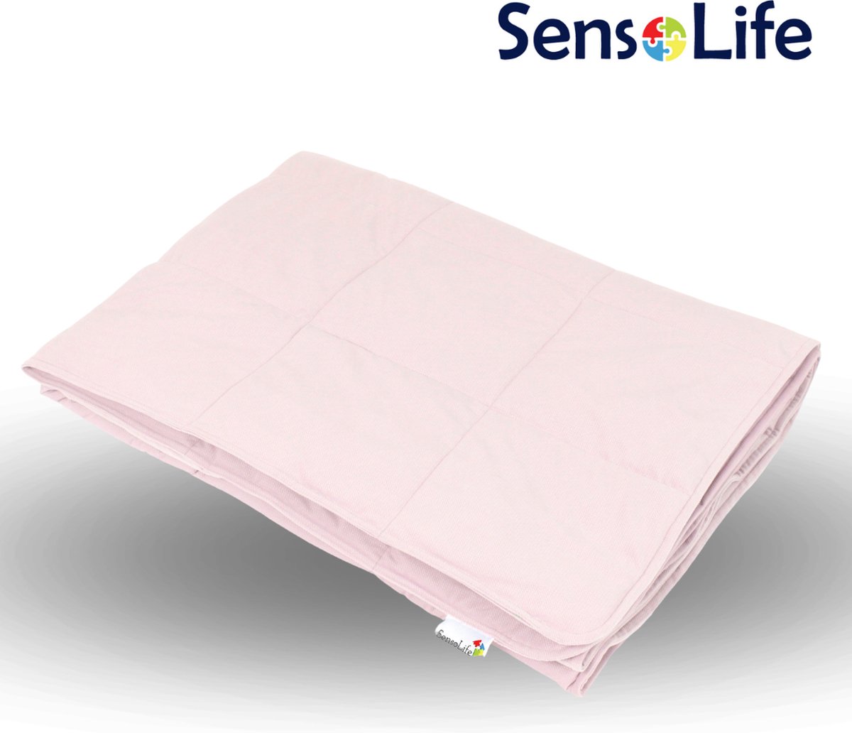 SensoLife Verzwaringsdeken DELUXE - 6 kg - 90 x 120 cm - Velvet - Weighted blanket