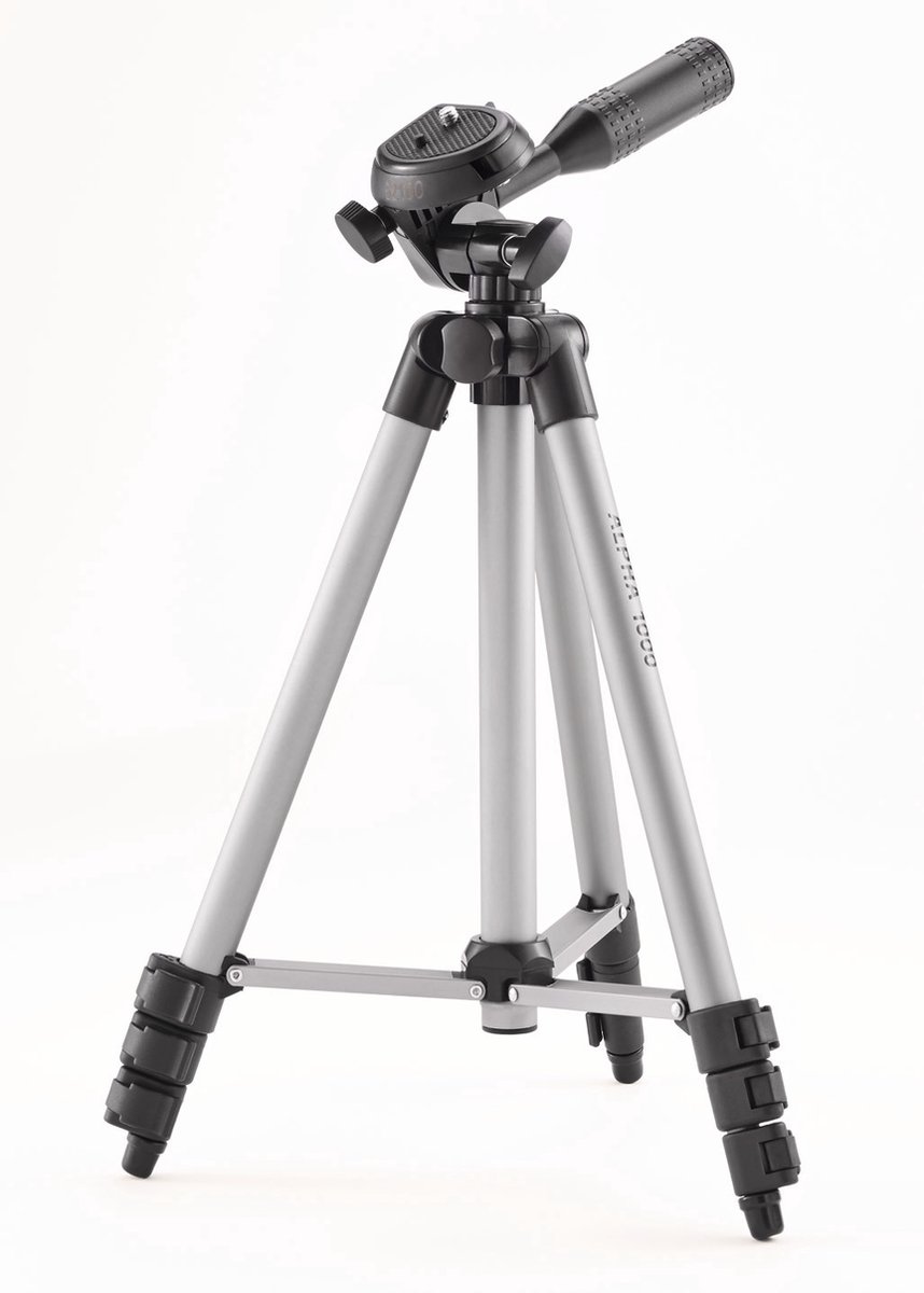Cullmann Alpha 1000 | Aluminium camerastatief | Kleur: zilvergrijs