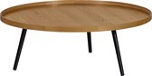 WOOOD Table d'appoint XXL Mesa - Pin - Naturel - 36x100x100