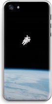 Case Company® - Hoesje geschikt voor iPhone 5 / 5S / SE (2016) hoesje - Alone in Space - Soft Cover Telefoonhoesje - Bescherming aan alle Kanten en Schermrand