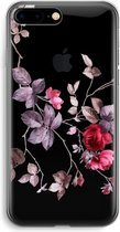Case Company® - Hoesje geschikt voor iPhone 7 PLUS hoesje - Mooie bloemen - Soft Cover Telefoonhoesje - Bescherming aan alle Kanten en Schermrand