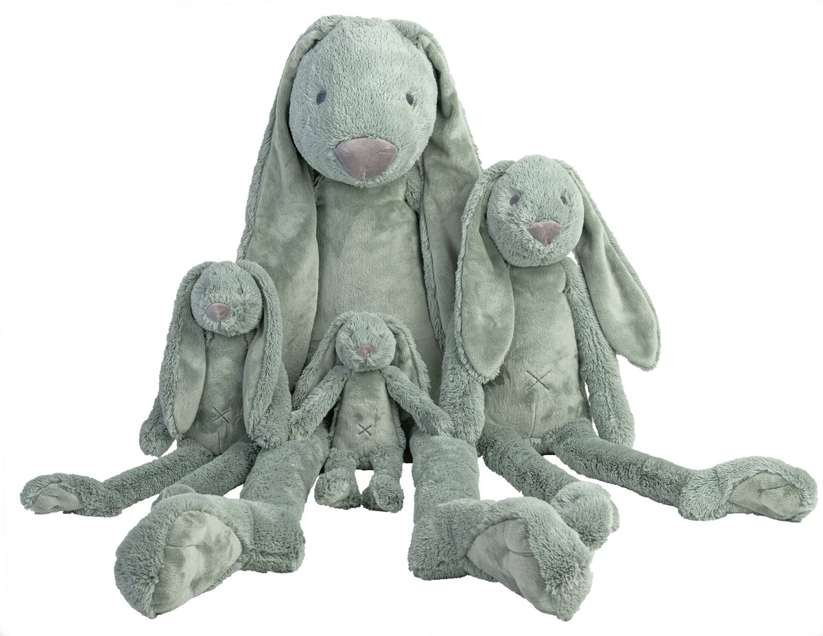 Happy Horse Konijn Richie Knuffel 28cm - Groen - Baby knuffel — afbeelding 2