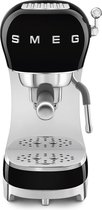 Bol.com SMEG ECF02BLEU - Handmatige espressomachine - Zwart - Stoompijp aanbieding