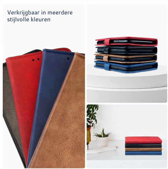 Housse Rosso Element Motorola Moto G73 Book Cover Wallet Zwart