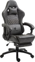 HICON Gamestoel Vittoria - Ergonomisch - Gaming stoel - Bureaustoel - Verstelbaar - Gamestoelen - Racing - Gaming Chair - Grijs
