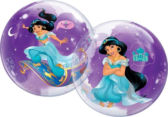 Disney Aladdin bubble ballon ø 56 cm.