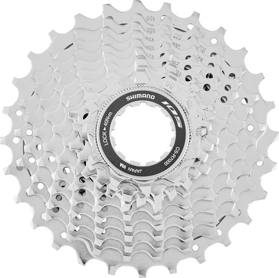 Cassette 11 speed Shimano 105 CS-R7000 12-25T van Merkloos — afbeelding 5