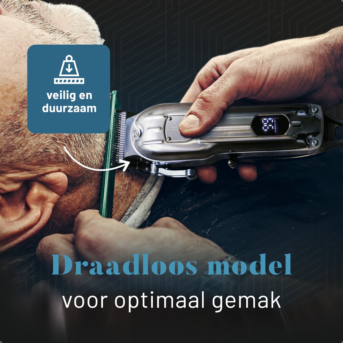 Revahs Pro Set tondeuse voor haar en baard thumbnail 2