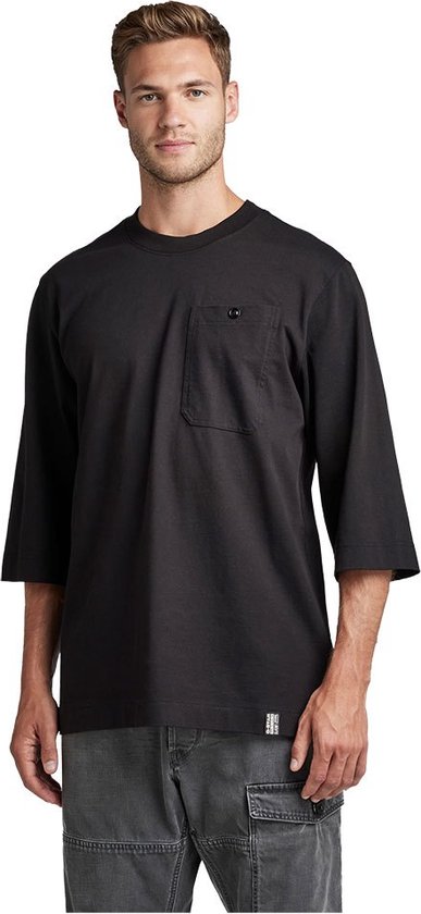G-star Essential Loose T-shirt Manches 3/4 Zwart XL Homme | bol