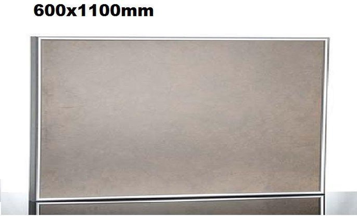 Keramiek design infrarood verwarmingpaneel beige 600 tot 800W van Elbo Therm