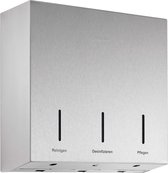 Wagner-EWAR WP575e SENSOR combinatie dispenser voor zeep, lotion en desinfectant