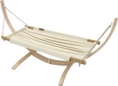 MorDesign Hangmat - Wood Beige - Inclusief onderstel