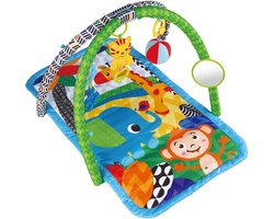 YAR Babysoundz - Babygym - speelkleed - speelkleed met boog - 3-in-1 Gym met muziek en lichtjes -76x46cm
