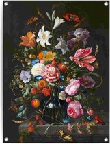 Poster de jardin Vase avec fleurs