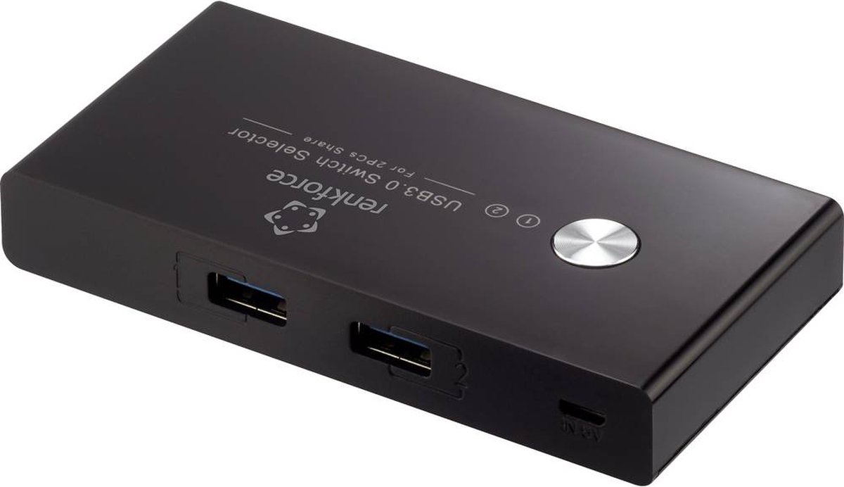 Switch KVM USB 3.0 Sounix - 2 PC partageant 4 x ports USB 3.0 - Adaptateur  Switch 