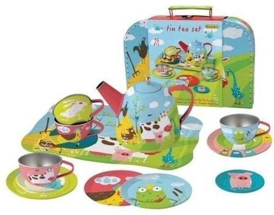 Bol Com Theeservies In Koffer Simply For Kids Boerderij