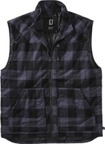 Brandit - Lumber Mouwloos jacket - M - Zwart/Grijs