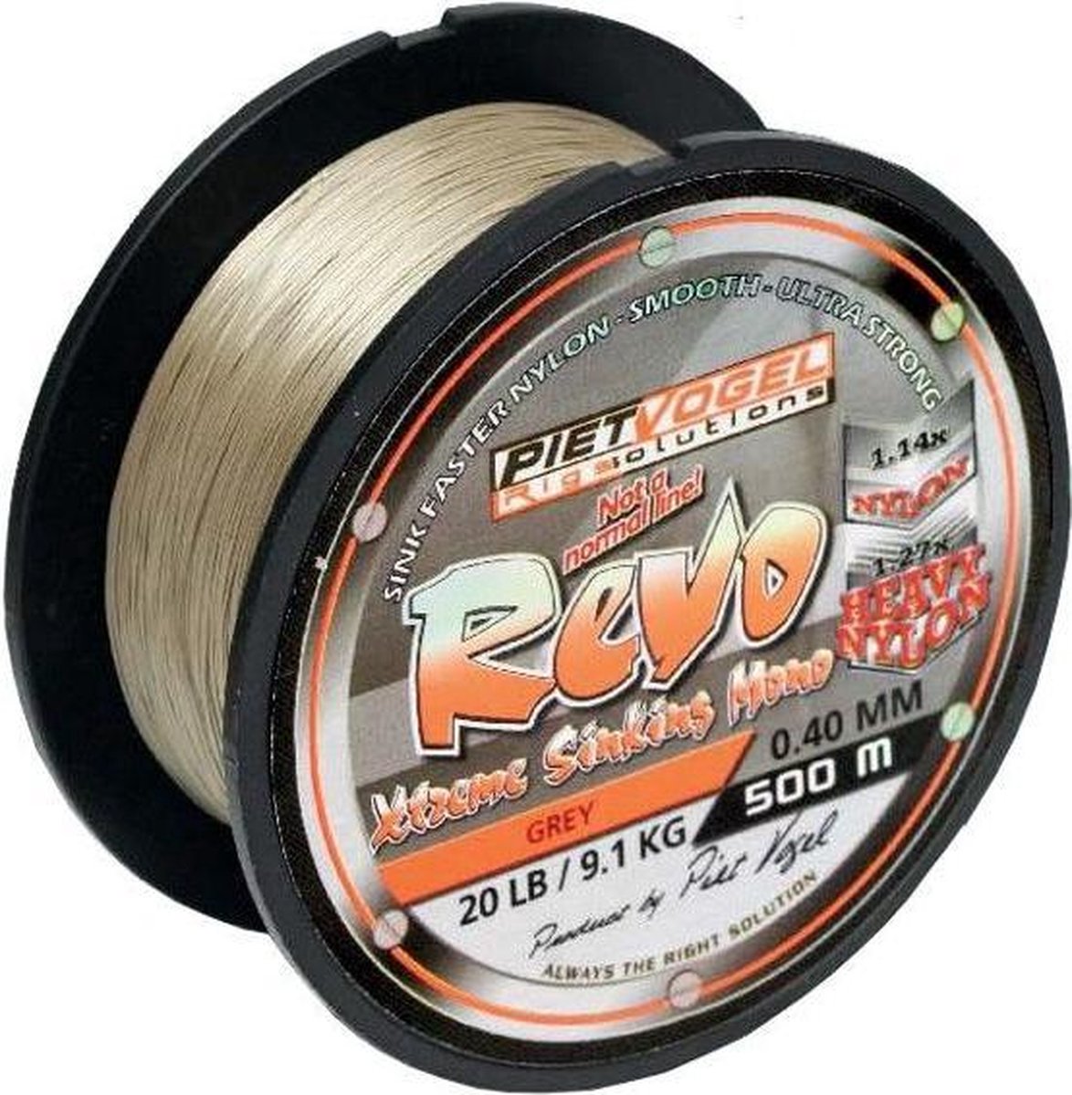 Nylon Lijn - Rigsolutions - Prevo - 0.40mm - 500m