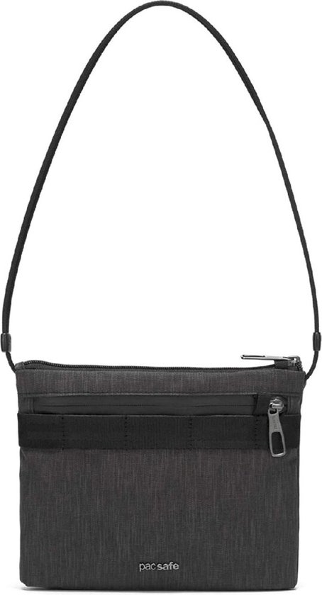 Pacsafe Metrosafe Crossbody - 2,5 L - Sac bandoulière - Protégé RFID - Antivol - 17 x 23 x 1 cm - Gris