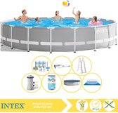 Intex Prism Frame Zwembad - Opzetzwembad - 610x122 cm - Inclusief Onderhoudspakket, Filter, Stofzuiger en #N/A