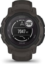 Bol.com Garmin Instinct 2 Solar - Sporthorloge met GPS - Smartwatch voor heren - Zon Oplaadbaar - 45mm - Graphite aanbieding