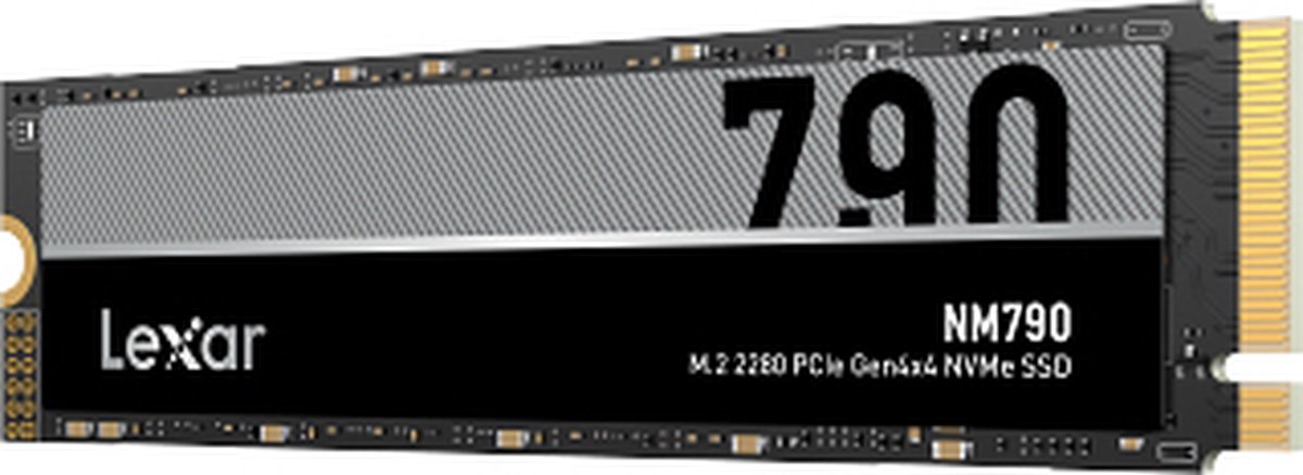 Lexar NM790 4 To - SSD - M.2 - 4 To - 3d v-nand (TLC) - PCI Express 4.0