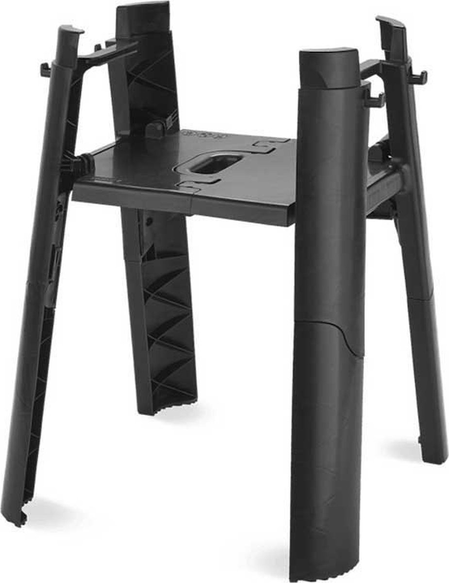 Weber 6616 Stand e Supporto con Ripiano Laterale Barbecue Elettrico Lumin Compact Nero