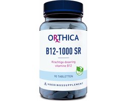 Orthica B12 1000 SR - krachtige dosering vitamine B12 - 90 tabletten
