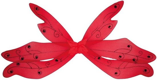 vlindervleugels rood