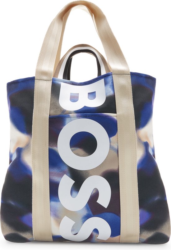 Hugo Boss BOSS Dames Handtas/Shopper Textiel - Meerkleurig