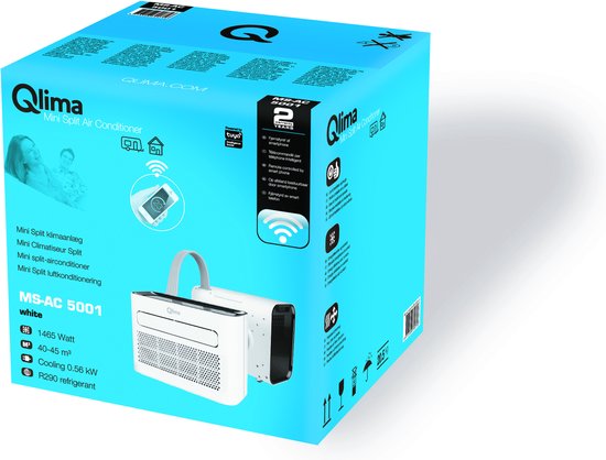 Qlima Split-unit airco MS-AC 5001 wit