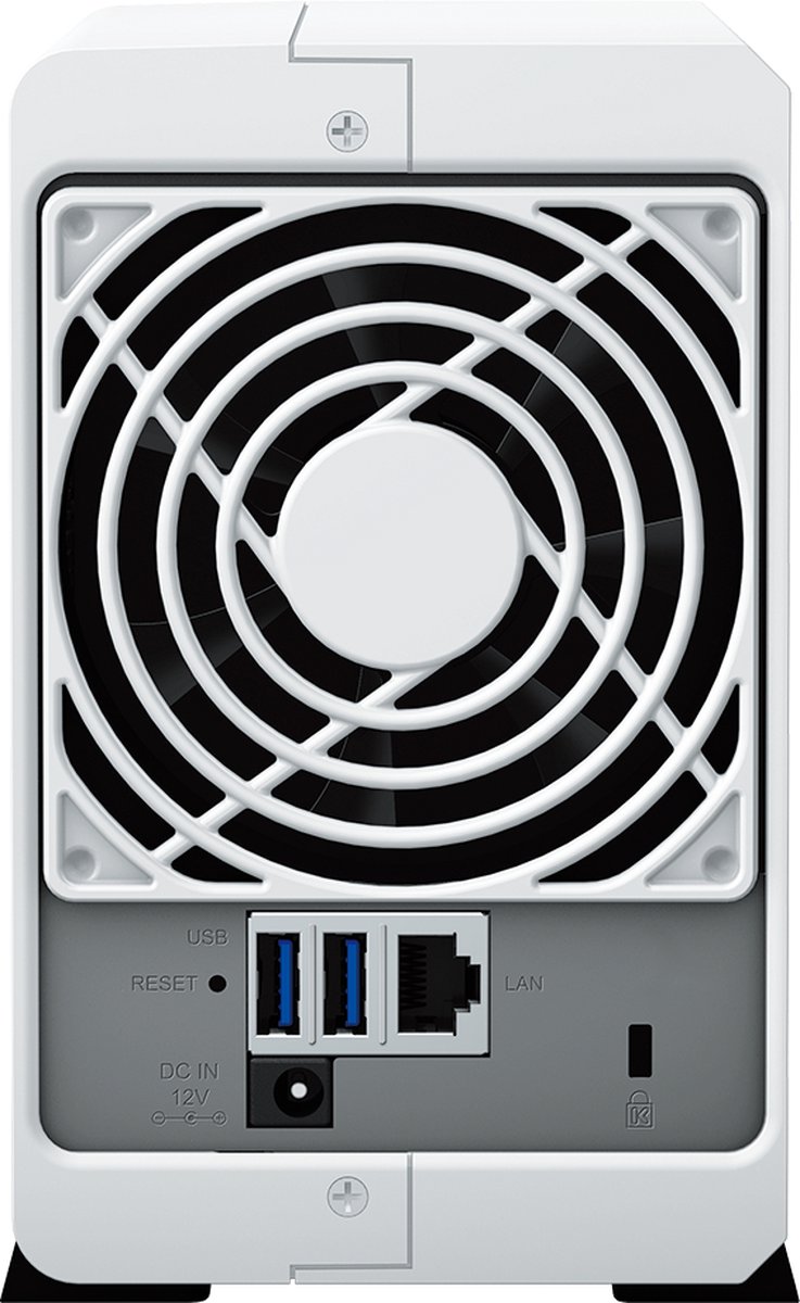Synology DS223j - NAS - Western Digital RED 4TB (2x 2TB) - Wit — cadeau in Cadeau-ideeën - foto 3