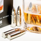 Invotis Whisky Bullets Ice Bullets (Set de 4)