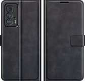 Coverup Deluxe Book Case - Geschikt voor Motorola Edge 20 Pro Hoesje - Zwart