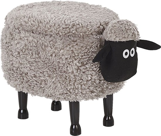 Beliani SHEEP - Hocker - Polyester